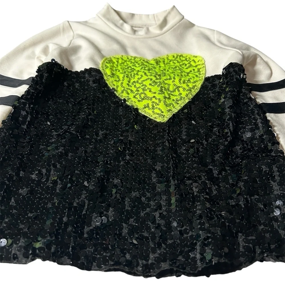 Weissman Sequin Dance‎ Costume Outfit. Size XS Child